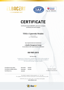ISO Certificate Quality Management System