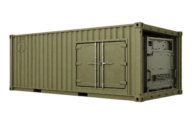 DEFCON defense hybrid energy container